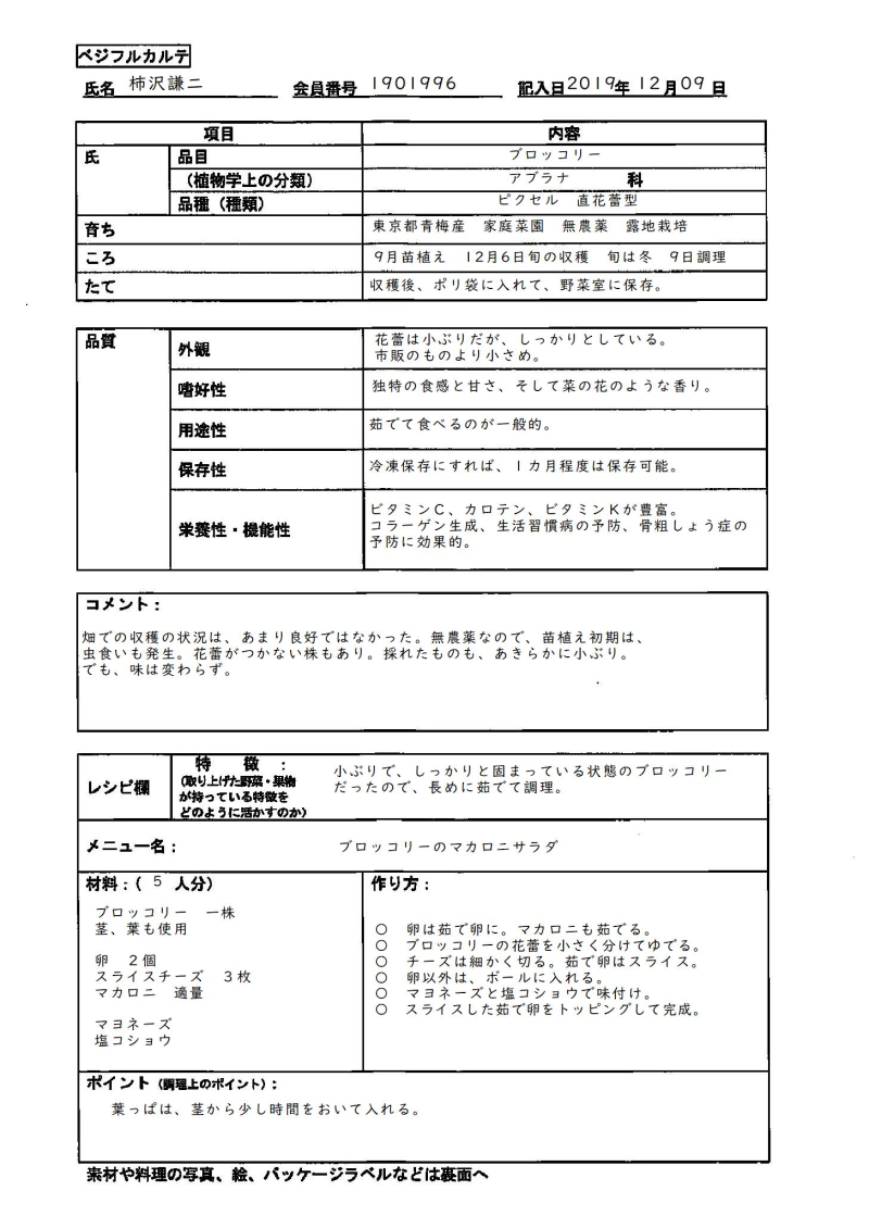 ブロッコリー